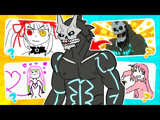 Anime Character by Awful Drawing  Funny Anime Quiz 