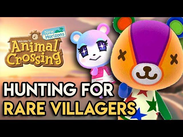 Hunting For The RAREST Villagers In Animal Crossing New Horizons
