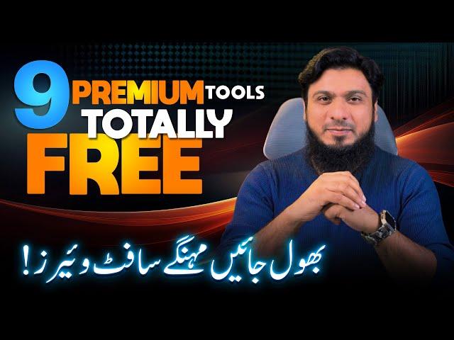 9 Premium Tools Absolutely FREE Say! Goodbye to Expensive Software 