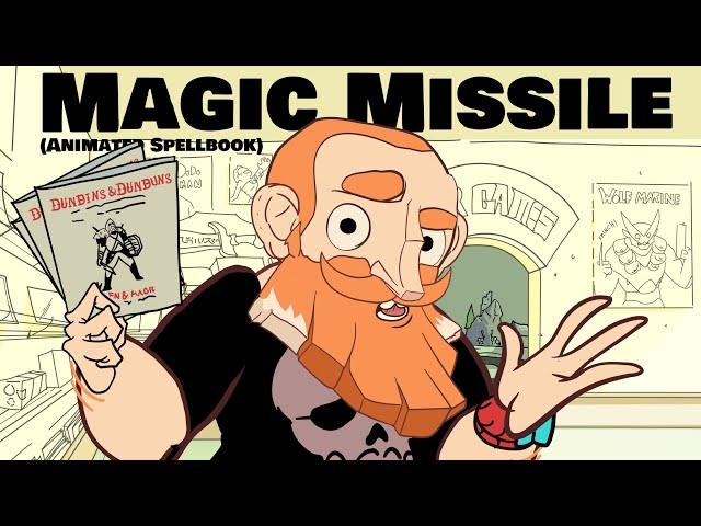 (Animated Spellbook) Magic Missile!