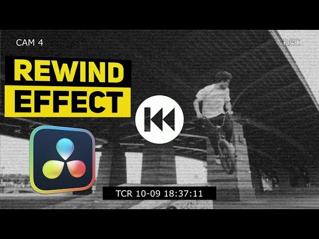 Rewind EFFECT | DaVinci Resolve 18 Tutorial