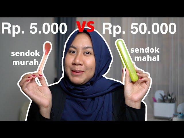 Sendok Makan Bayi Murah vs Mahal | ANTI GTM