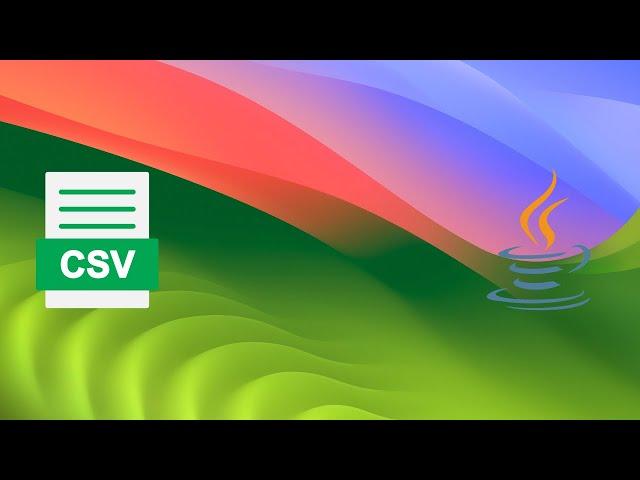 How to parse CSV files in Java