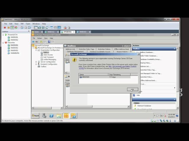 Creating Multiple Mailboxes Using Powershell in Exchange 2010