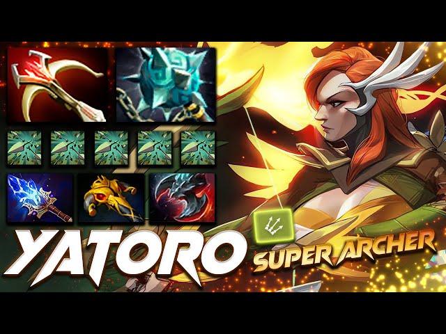 Yatoro\Raddan Windranger Super Archer - Dota 2 Pro Gameplay [Watch & Learn]