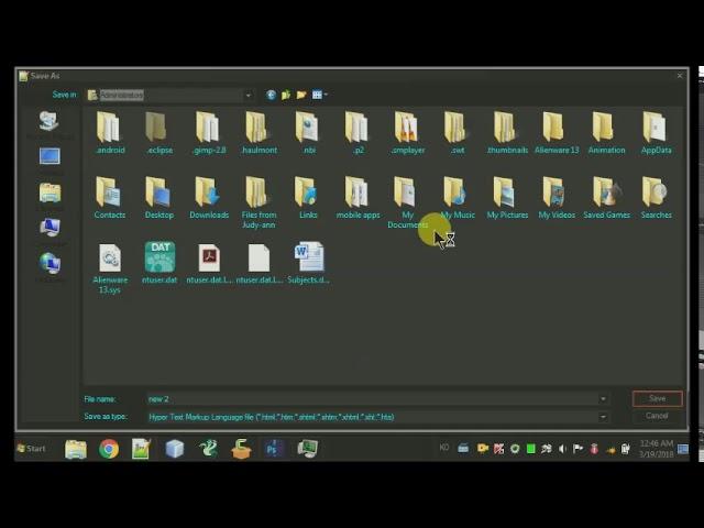 Simple Animation using Notepad++