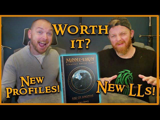 Let's Check Out The New Rise of Angmar Book! | MESBG Discussion