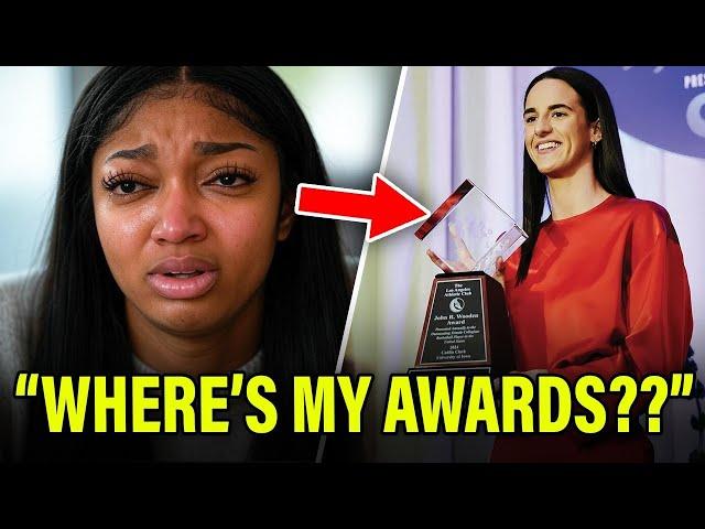 1 MIN AGO: Angel Reese's HILARIOUS Reaction To Caitlin Clark's LATEST AWARD!