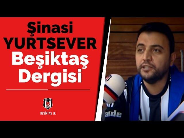 Şinasi Yurtsever Beşiktaş Dergisi Mart Sayısında