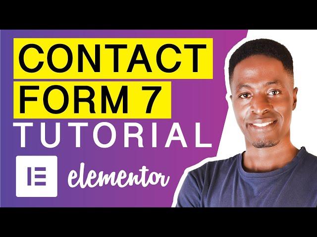 HOW TO ADD A CUSTOM CONTACT FORM 7 IN ELEMENTOR (Elementor Contact Form 7 Tutorial)