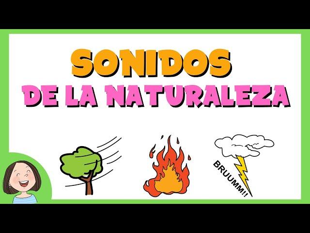 Los sonidos de la naturaleza_Discriminación sonidos