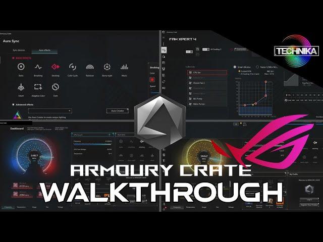 Asus Armoury Crate / Aura Sync / Fan Xpert - kompletter Walkthrough (2024)