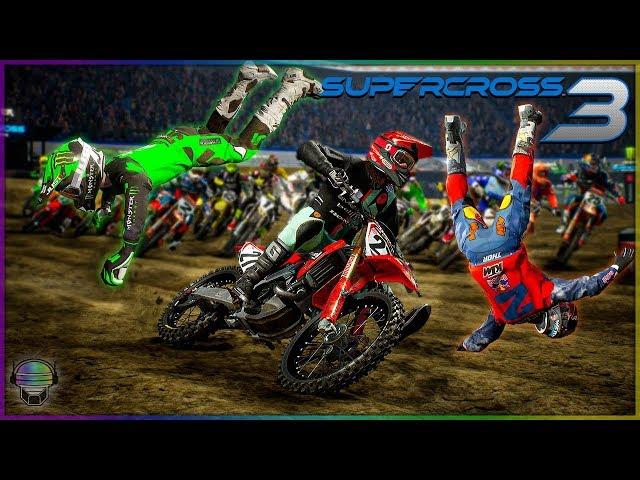 SUPERCROSS SCRAMBLE! (I take out EVERYONE) | Supercross 3