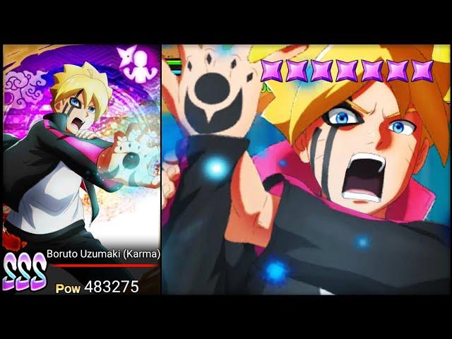 Boruto Uzumaki (Karma) Ability Showcase | Naruto X Boruto Ninja Voltage