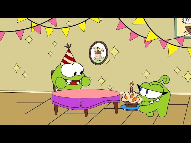 Learning colours with Om Nom: Super-Noms - Happy Birthday!