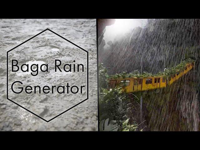 Blender Addon - Baga Rain Generator