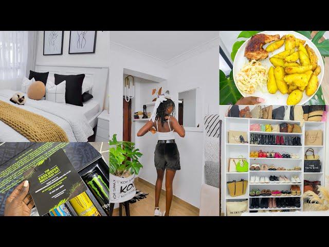 WEEKEND VLOG || Bedroom Reset || New bed || Skincare restock || Birthday date || Monster Energy PR