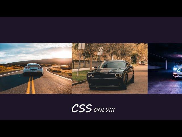 Infinite Autoplay Carousel HTML CSS | Slider CSS Only