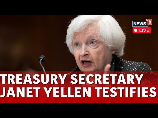 Janet Yellen LIVE | US Treasury Janet Secretary Trial On International Financial System | N18G