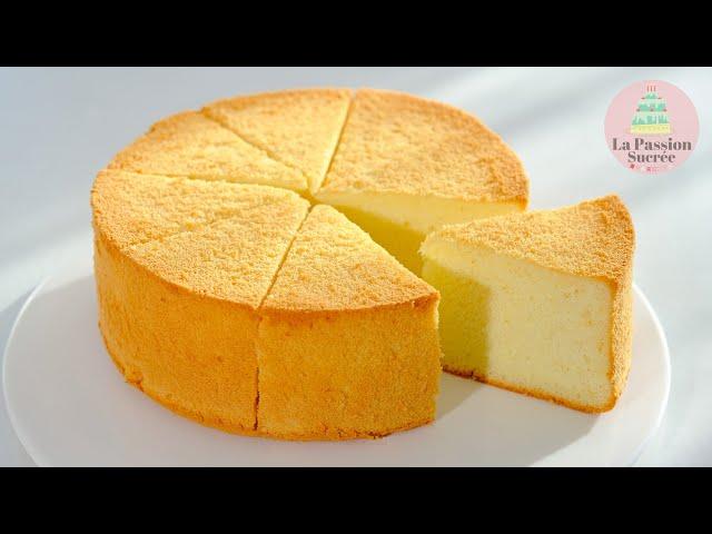 【No Baking Powder】8 Inches Basic Chiffon Cake｜Fluffy and Light As Clouds‼️Best Chiffon Cake Recipe