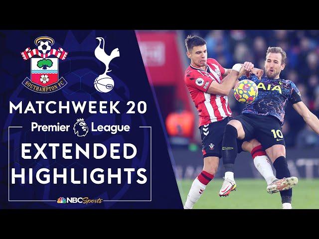 Southampton v. Tottenham | PREMIER LEAGUE HIGHLIGHTS | 12/28/2021 | NBC Sports