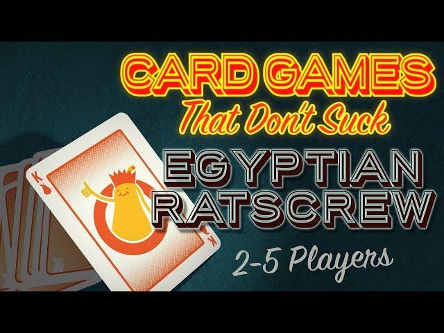 Egyptian Ratscrew  - Card Games That Don't Suck