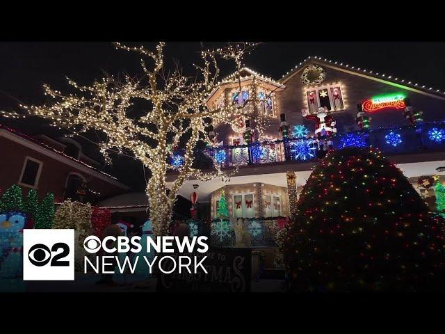 A behind-the-scenes look at one Dyker Heights home's Christmas display