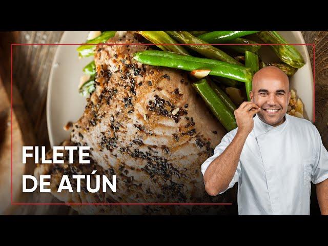 Cómo Cocinar un Delicioso Filete de Atún | Chef Piñeiro