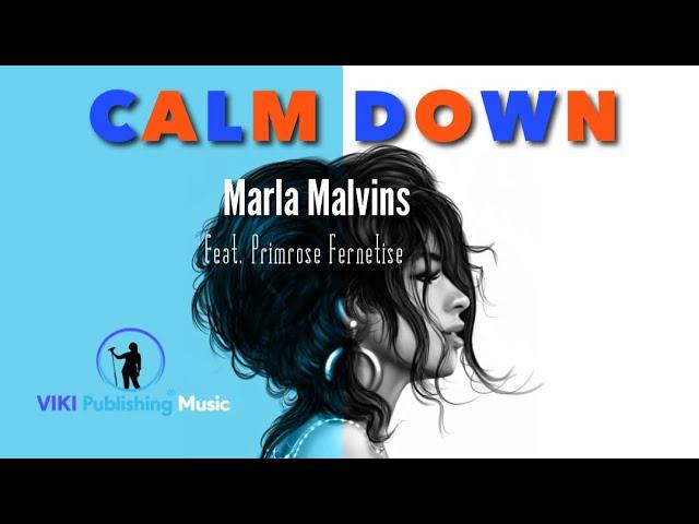 Rema & Selena Gomez Calm Down Cover by Marla Malvins | Female Version Cover | Lyric Video