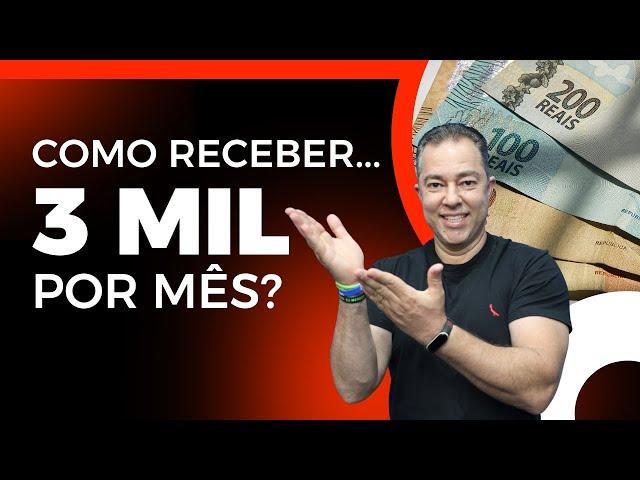 [FANTÁSTICO] Como receber 3 mil por mês de dividendos.