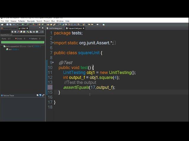 Java - JUnit Testing in Eclipse