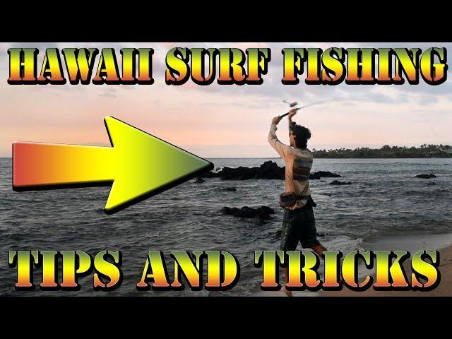 How To Surf Fish In Hawaii - Using A Whipping Rig Tutorial - Braddahs Shore Fishing Tips & Tricks