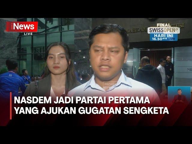 Partai Nasdem Ajukan Sengketa Pileg ke MK - iNews Siang 24/03