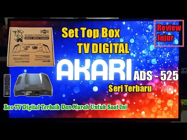 Review STB TV Digital INDONESIA Akari ADS 525 Detail Step By Step