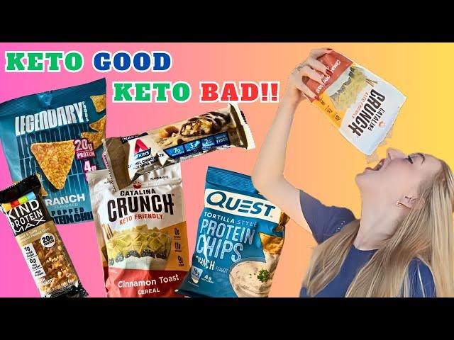 Brits Try the BEST and WORST KETO Snacks in America!