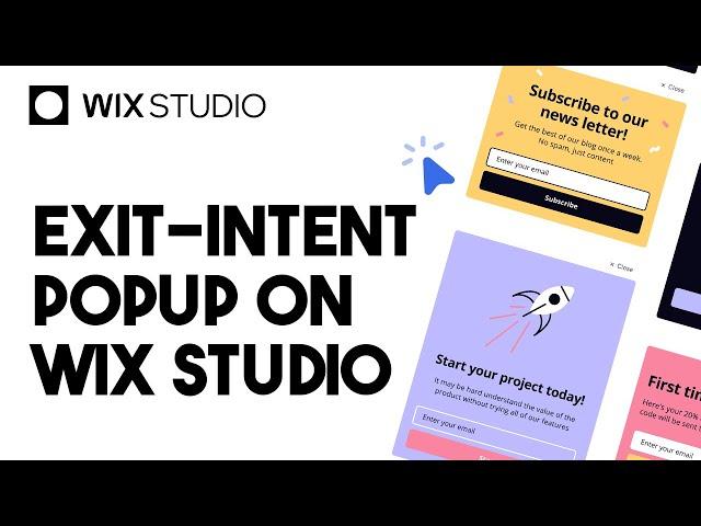 Exit-Intent Popup on Wix Studio | Wix Ideas