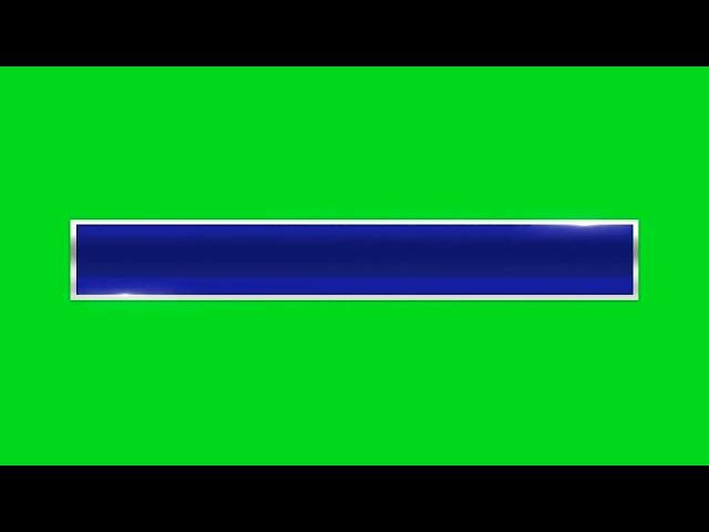 Blue Lower Third Green Screen