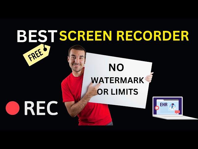 5 Best FREE Screen Recorder for pc - No Time Limit & No Watermark!