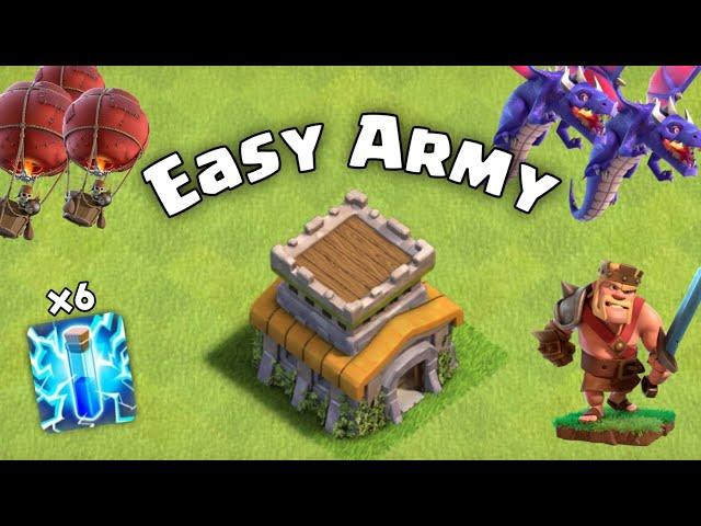 Easiest Th8 Attack Strategy For War | Th8 Zap Dragon Attack Guide