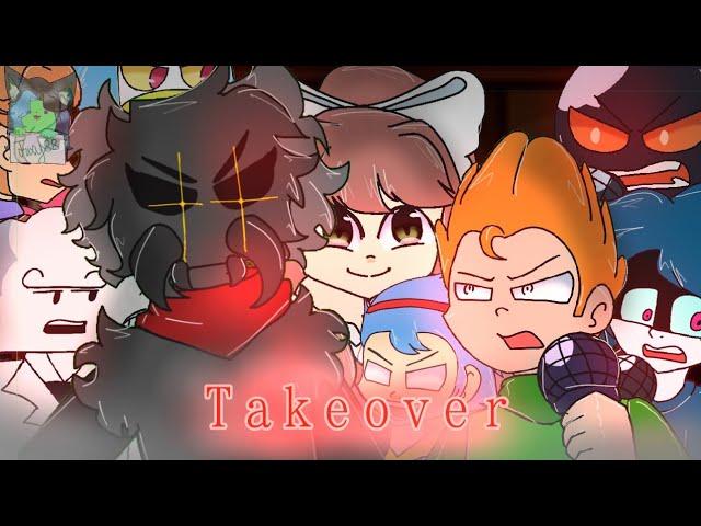 Takeover but every Turn a different  Cover is used // FNF Animation battle ( Friday night Funkin )