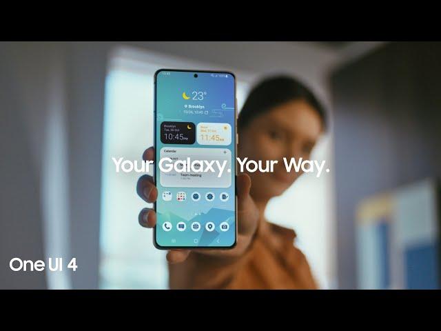 One UI 4: Organize your Galaxy, your way | Samsung