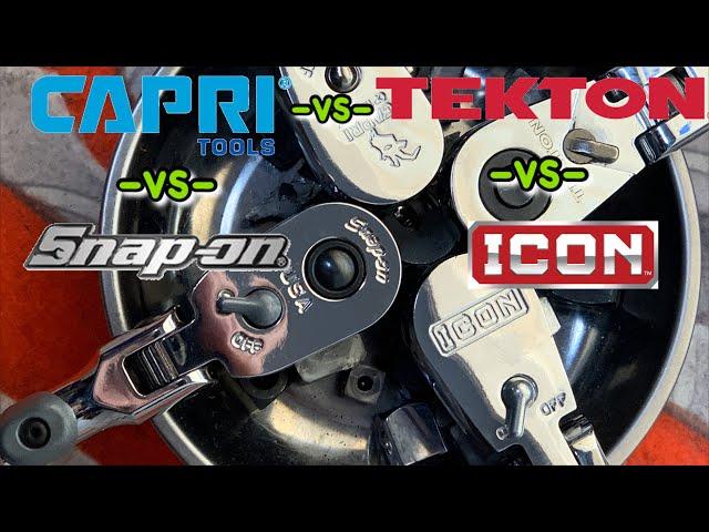$145 of SnapOn vs Tekton vs Icon vs Capri Tools Who Will Flex the Most?