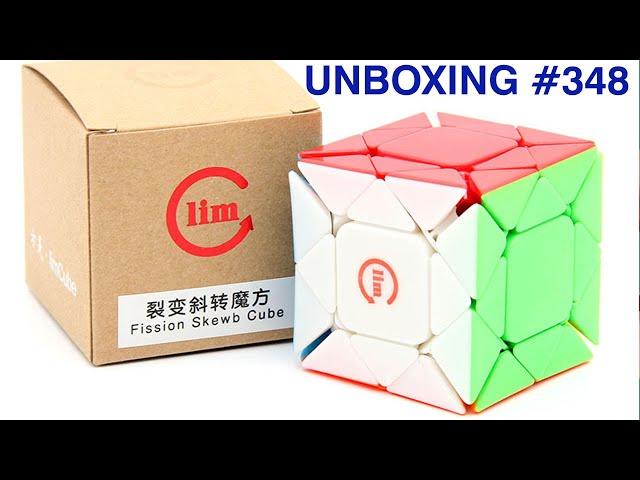 Unboxing №348 f/s LimCube Fission Skewb Cube. Фишн Скьюб