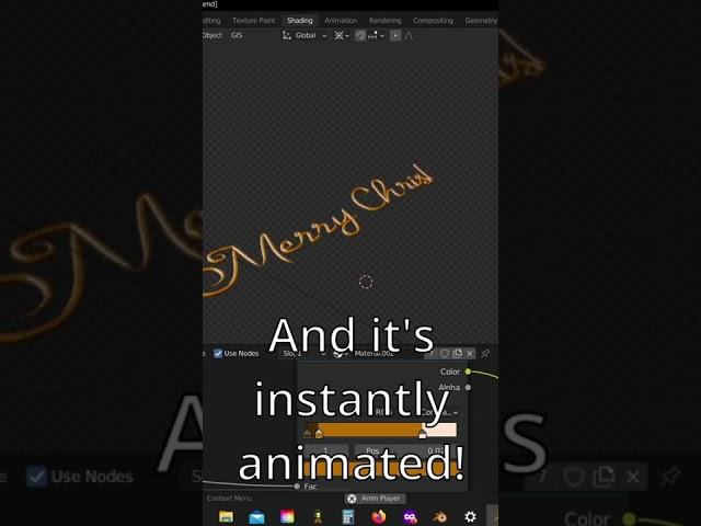 Instant Writing Animation in Blender! Tutorial Friday