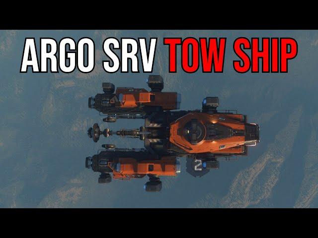 Star Citizen - Argo SRV Tractor Beam Ship Tour - EXTREMELY Useful!