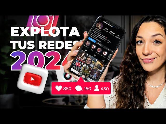 ESTRATEGIAS para Crecer en Redes Sociales este 2024 