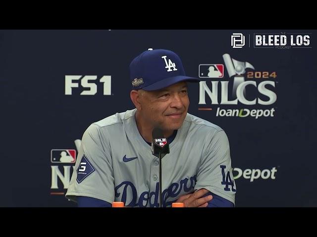 Dodgers Postseason: Dave Roberts discusses Game 5 loss to Mets NLCS, Jack Flaherty not having it