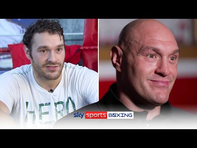 Tyson Fury REACTS to his younger self 