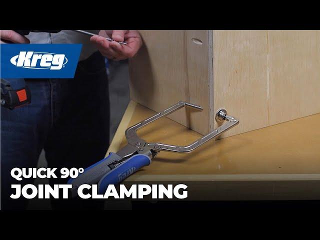 Quick 90° Joint Clamping With The Kreg Right Angle Clamp - Great Clamp For Pocket Holes!