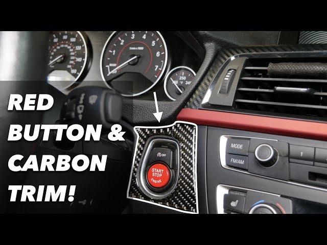 BMW F Series Red Start Stop Button! // Best 5 Minute Mod!